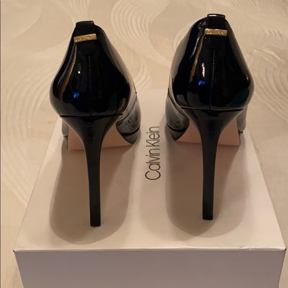 Calvin Klein Navy High Heels